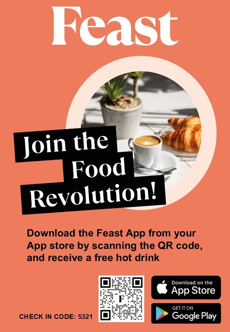 Feast Catering App - 4 easy steps to login!